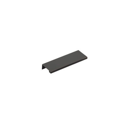EMTEK Edge Cabinet Pull with 4 in Center to Center Oil Rubbed Bronze Finish 87110US10B